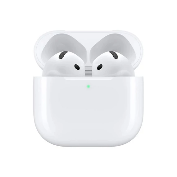Fülhallgató bluetooth APPLE AIRPODS 4 SZTEREO (mikrofon + töltőtok) fehér Fülhallgató bluetooth APPLE AIRPODS 4 SZTEREO (mikrofon + töltőtok) fehér