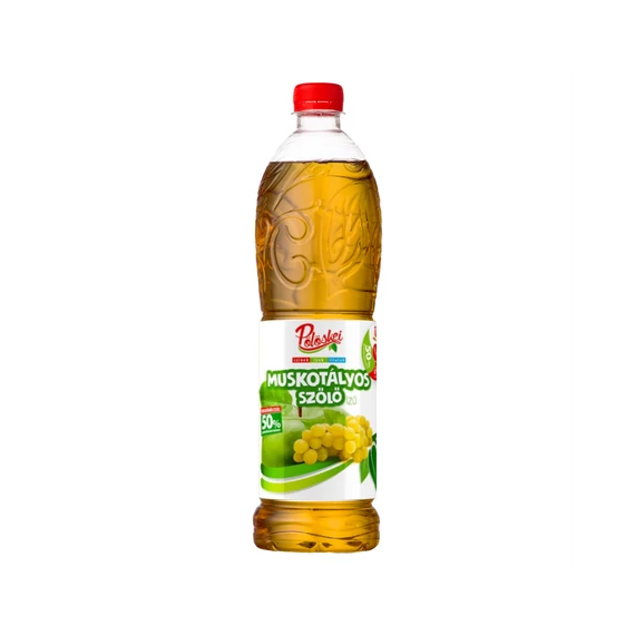 Gyümölcsszörp 1l, muskotályos szőlő Pölöskei