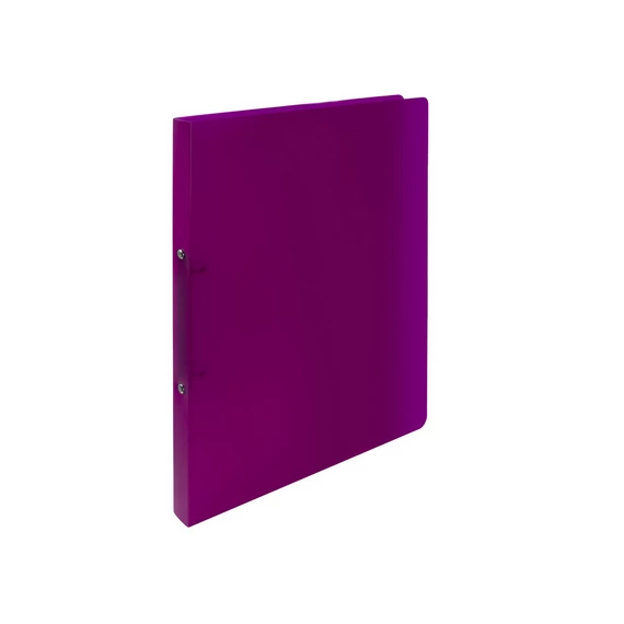 Gyűrűskönyv A4, 2 gyűrűs 2cm gerinc PP,  Karton P+P Opaline magenta