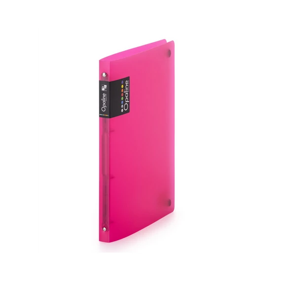 Gyűrűskönyv A4, 4 gyűrűs 2cm gerinc PP,  Karton P+P Opaline magenta