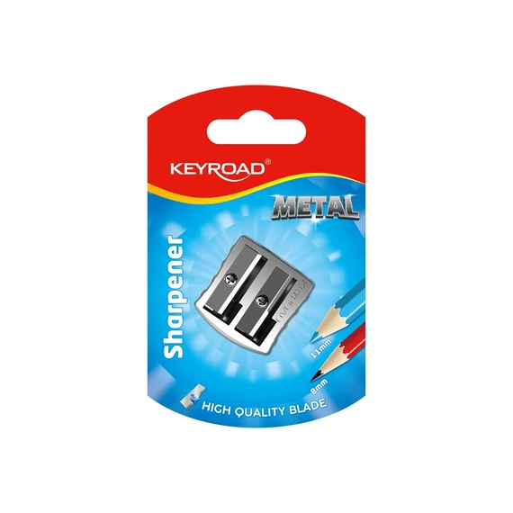 Hegyező 2 lyukú fém Keyroad Metal