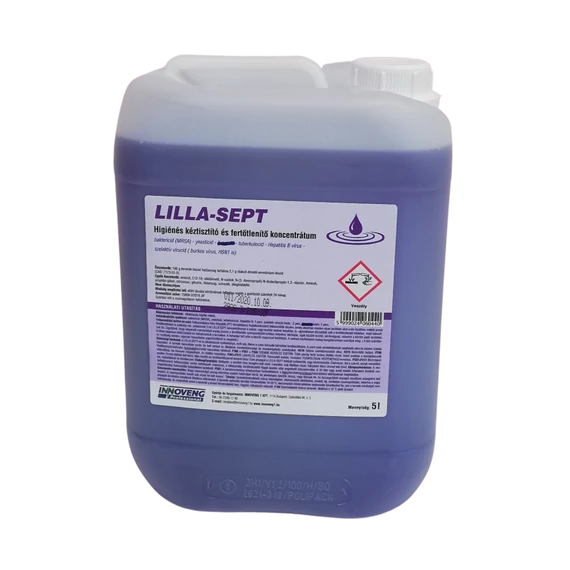 Kézfertőtlenítő 5 liter LILLA-SEPT