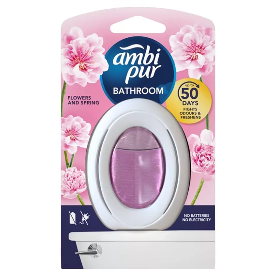 Légfrissítő 7,5 ml Ambi Pur Bathroom Flowers and Spring