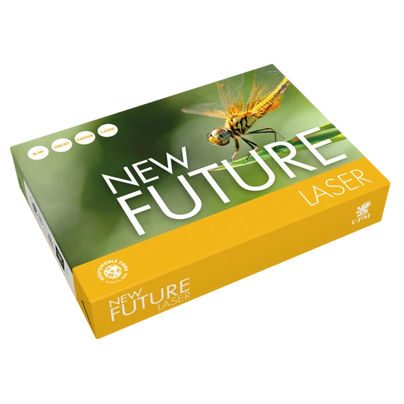 Másolópapír A4, 80g, New Future Laser Copy, CIE 150 fehérség, 500ív/csomag Másolópapír A4, 80g, New Future Laser Copy, CIE 150 fehérség, 500ív/csomag