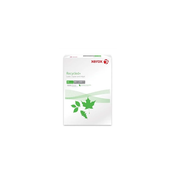 Másolópapír A4, 80g, Xerox recycled Plus újrahasznosított 500ív/csomag,