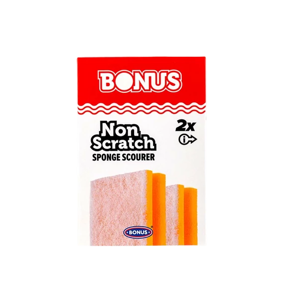 Mosogatószivacs karcmentes 2 db/csomag Bonus_B353