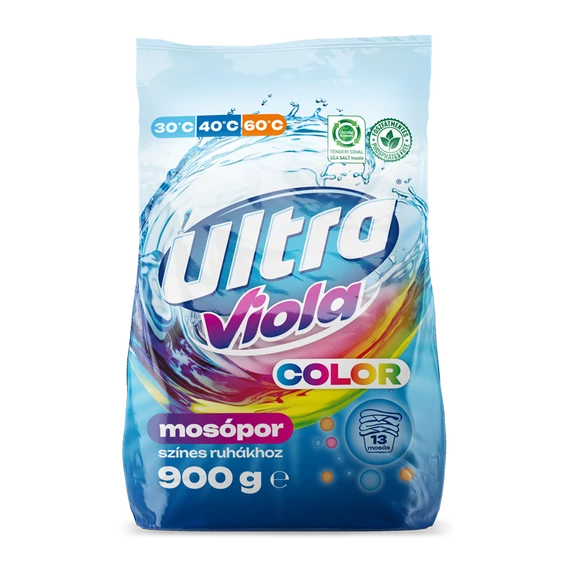Mosópor 900 g (13 mosás) színes ruhákhoz Ultra Viola color