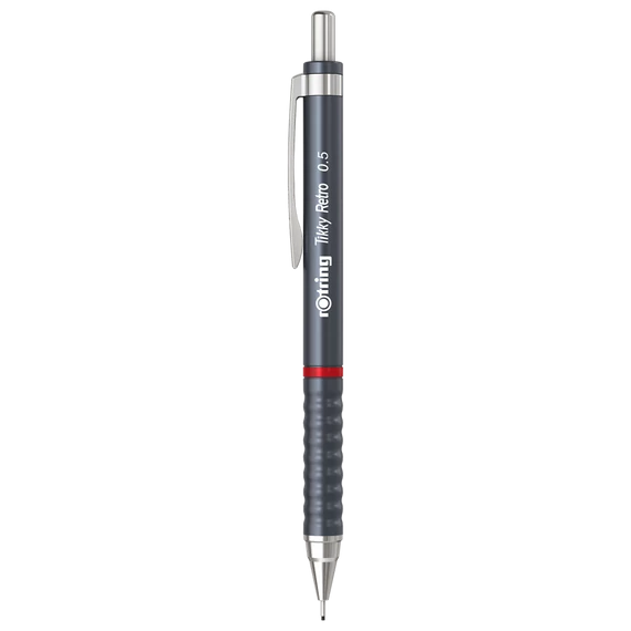 Nyomósirón 0,5mm, szürke Rotring Tikky Retro