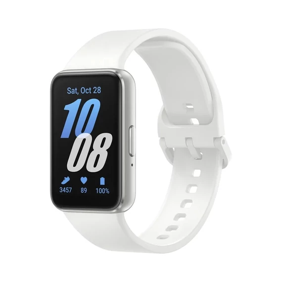 Okoskarkötő SAMSUNG Galaxy Fit 3 (szilikon szíj, aktivitásmérő, 5 ATM, IP68 vízálló) ezüst Okoskarkötő SAMSUNG Galaxy Fit 3 (szilikon szíj, aktivitásmérő, 5 ATM, IP68 vízálló) ezüst