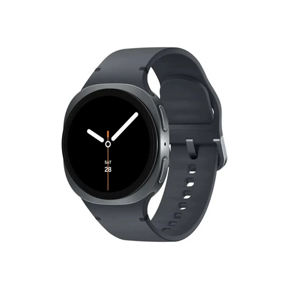 Okosóra SAMSUNG Galaxy Watch 8 (szilikon csuklópánt, 44mm) grafitszürke