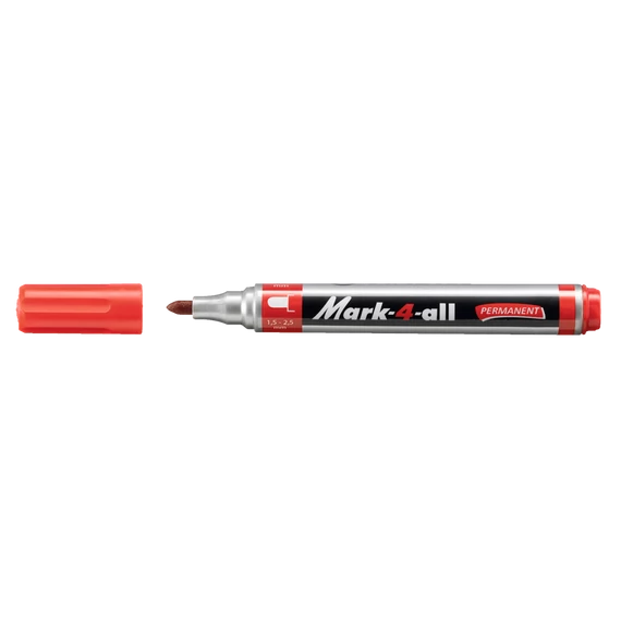 Alkoholos marker 1-4mm, kerek S Stabilo Mark-4-all 651/40 piros