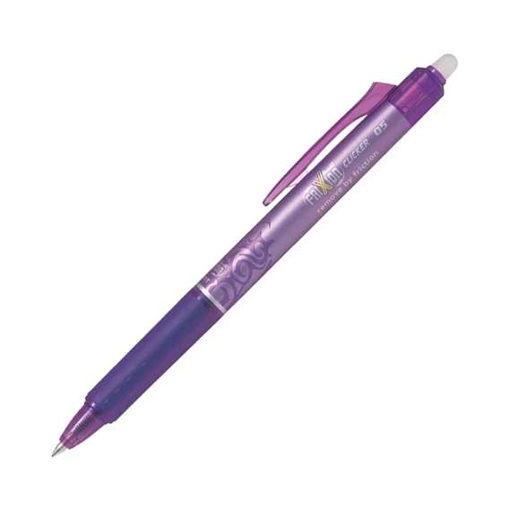 Rollertoll 0,5mm, törölhető Pilot Frixion Clicker, írásszín lila