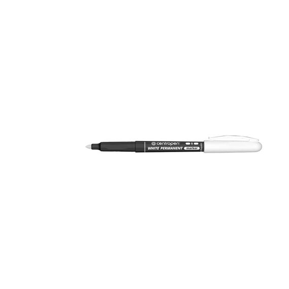 Rostirón, filctoll vízbázisú 1-2,5mm, kerek hegyű Centropen 2687 fehér