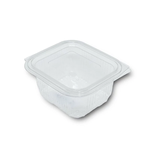 Salátás tál egybefedeles PET 500 ml emelt tetős 100 db/csomag