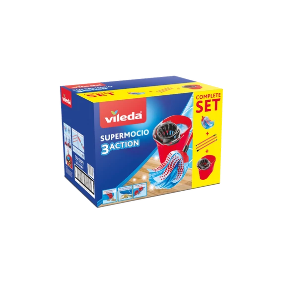 Felmosó szett mikroszálas_Supermocio Set Vileda_F1532V