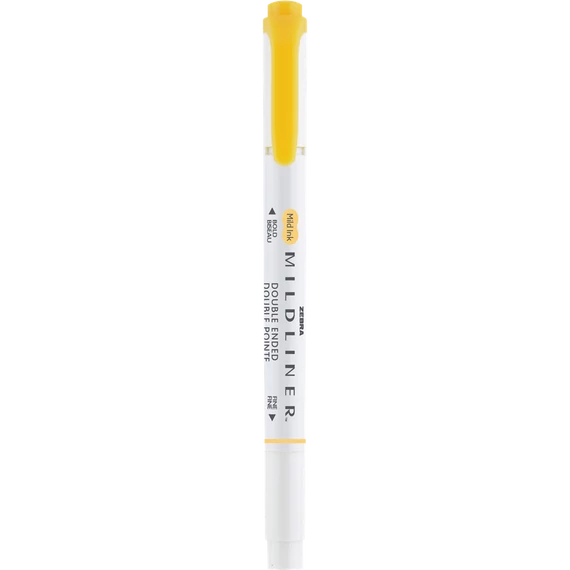 Szövegkiemelő 1,0/3,5 mm, kétvégű, Zebra Mildliner Warm, arany