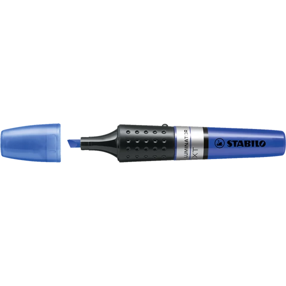 Szövegkiemelő 2-5mm, hengeres test Stabilo Luminator kék