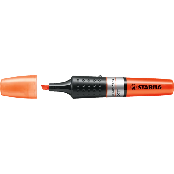 Szövegkiemelő 2-5mm, hengeres test Stabilo Luminator narancs