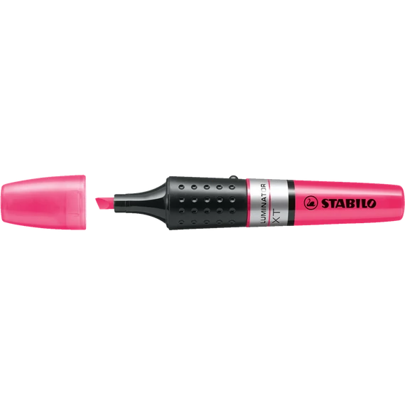 Szövegkiemelő 2-5mm, hengeres test Stabilo Luminator rózsaszín