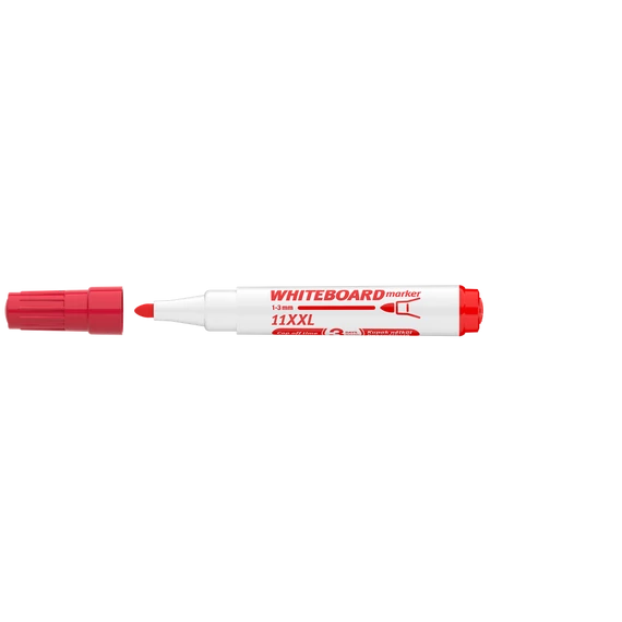 Táblamarker 3mm, kerek Ico 11XXL piros