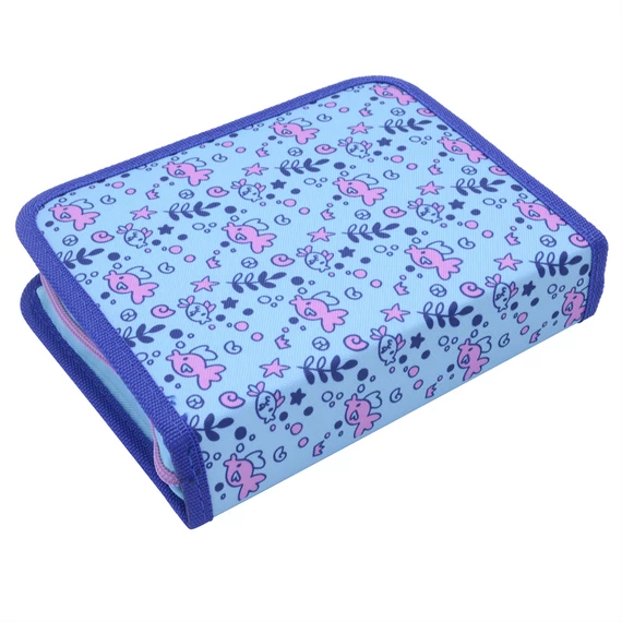 Tolltartó töltött szögletes 2 emeletes Connect Hableány lila/türkiz Tolltartó töltött szögletes 2 emeletes Connect Hableány lila/türkiz