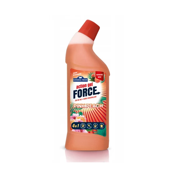 WC tisztító gél 1 liter Action Gel Force Barack