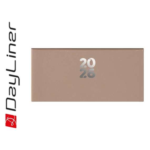 Zsebnaptár Pannon fekvő heti, fehér lapokkal natúr Dayliner 2026. Zsebnaptár Pannon fekvő heti, fehér lapokkal natúr Dayliner 2026.