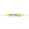 Akril marker 2-3mm, és 5-10mm, 3D kétvégű Edding 5400 neon sárga