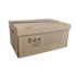 Kép 1/4 - Archiváló konténer karton doboz fedeles 54x36x25cm, felfelé nyíló tetővel Fornax