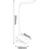 Kép 4/4 - Asztali LED lámpa, csiptethető, 1,5W, 6400K, AVIDE, fekete