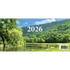 Kép 1/2 - Asztali naptár 325mmx155mm, fehérlapok, álló tartóval 2026.