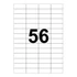 Kép 2/2 - Etikett címke, 52,5x21,2mm, 100 lap, 56 címke/lap