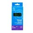 Kép 2/3 - Golyóstoll 0,8mm, nyomógombos műanyag zöld test, S88, Bluering® írásszín zöld