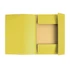 Kép 2/2 - Gumis mappa karton  prespán A/4 Exacompta citromsárga