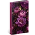 Kép 1/3 - Határidőnapló mágnessel záródó, fehér lapokkal Purple Flowers 130x160 mm, Presco