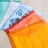 Kép 4/4 - Irattartó tasak A4, PP patentos Bluering® transzparens narancs