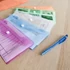 Kép 4/4 - Irattartó tasak DL `csekk` patentos PP Bluering® transzparens kék