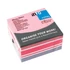 Kép 1/3 - Jegyzettömb öntapadó, 75x75mm, 400lap, 5654-69 Info Notes pasztell fehér,pink, lila