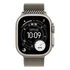 Kép 2/3 - Okosóra Apple Watch Ultra 3 Cellular 49mm Natural Titanium Case with Natural Titanium Milanese Loop - Medium