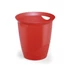 Kép 3/3 - Papírkosár 16l, Durable Trend, áttetsző piros