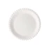 Kép 2/2 - Papírtálca kerek D 23 cm 100 db/csomag, fehér