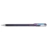 Kép 1/2 - Rollertoll zselés Pentel Hybrid K110-DVX violet, írásszín metal kék