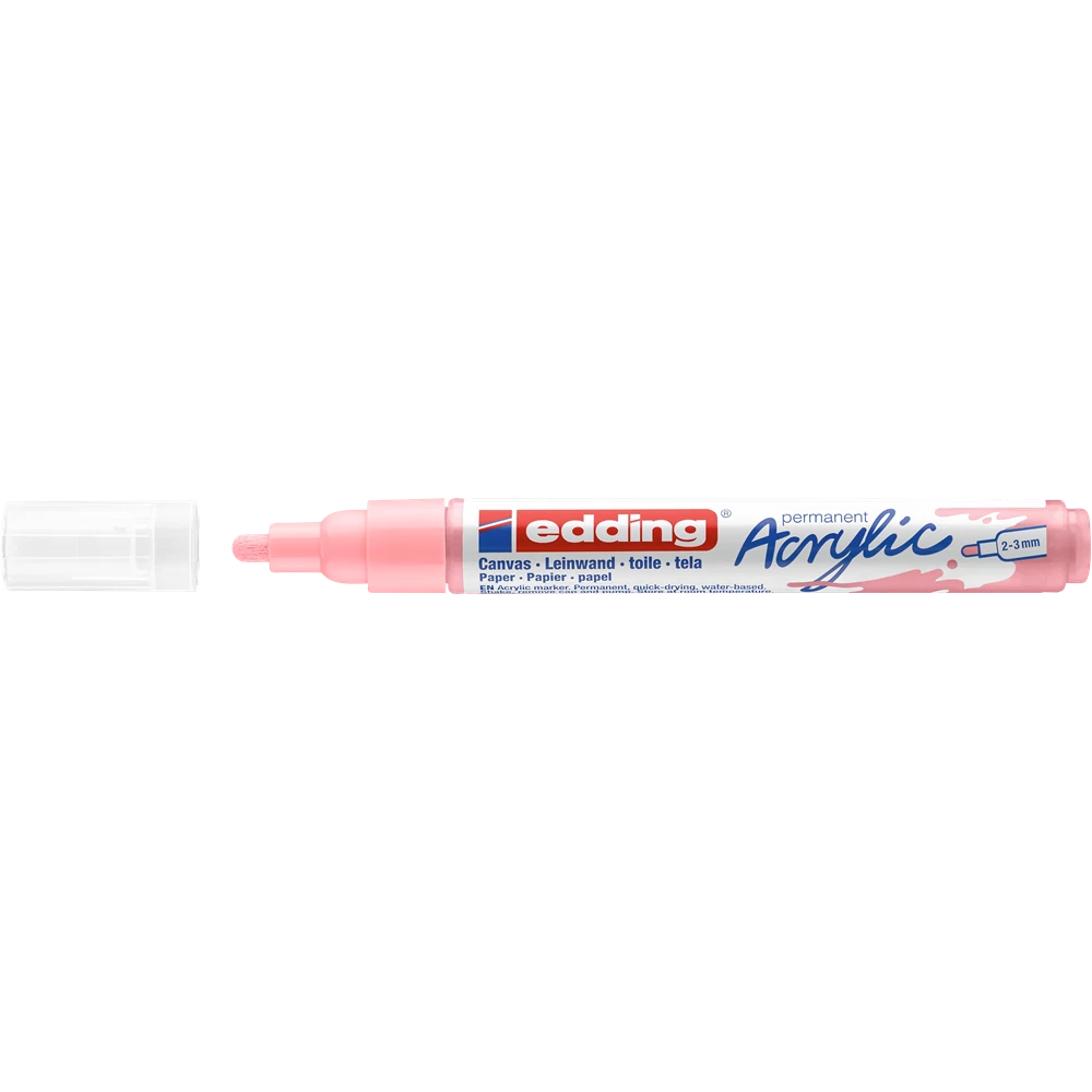 Akril marker 2-3mm, Edding 5100 mályva