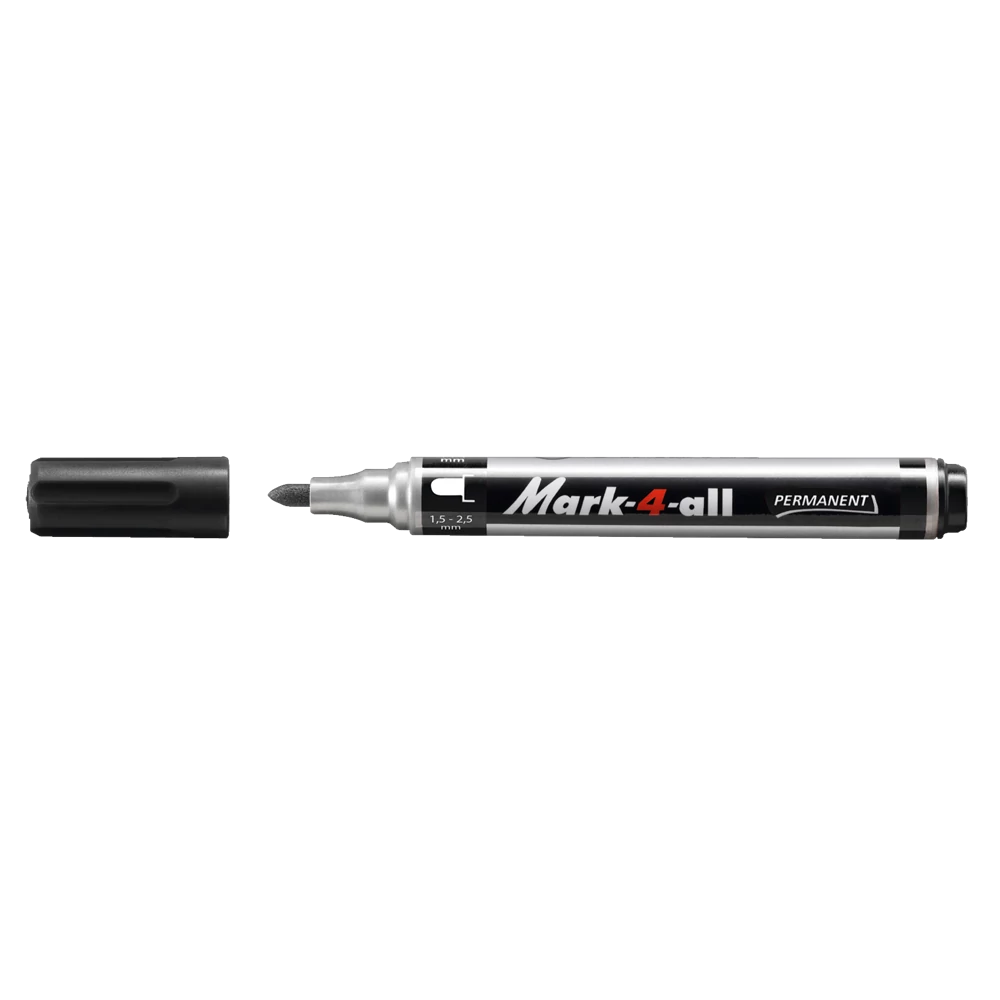 Alkoholos marker 1-4mm, kerek S Stabilo Mark-4-all 651/46 fekete