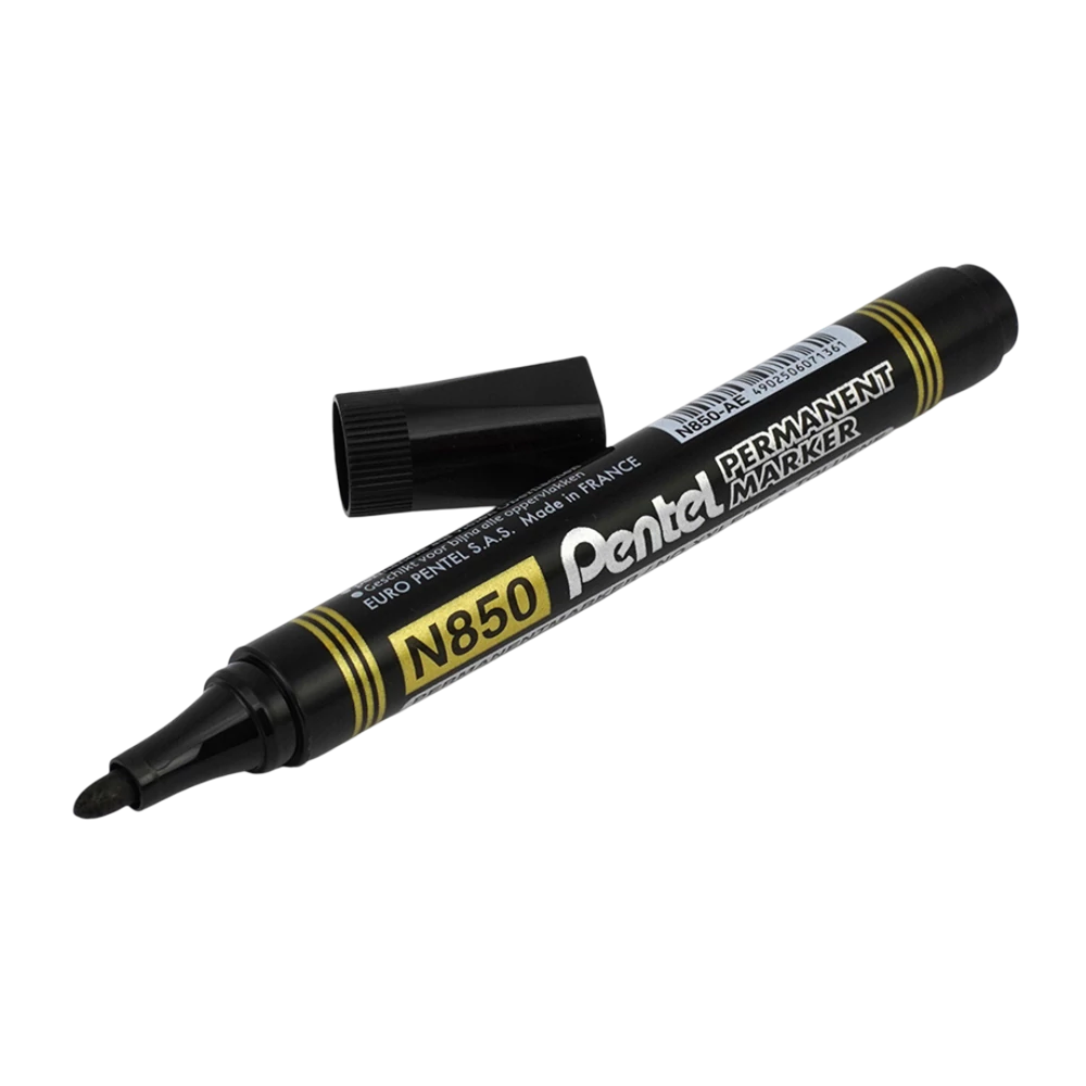 Alkoholos marker 2,1mm kerek N850-AE Pentel fekete