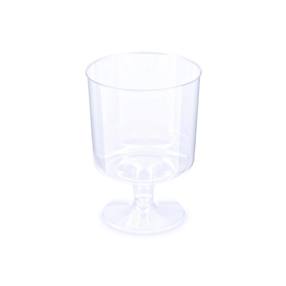 Boroskehely 190 ml műanyag víztiszta