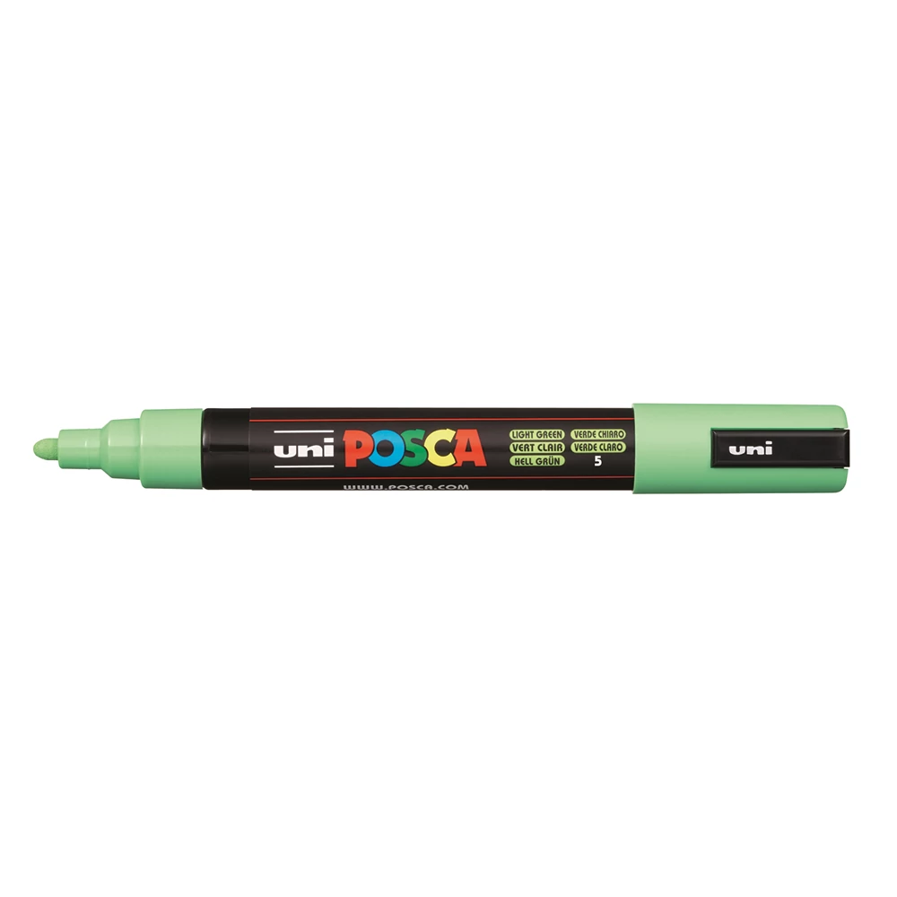 Dekormarker 1,8-2,5mm, Uni Posca PC-5M világoszöld