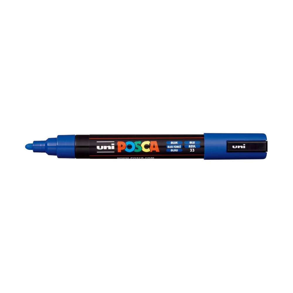 Dekormarker 1,8-2,5mm, Uni Posca PC-5M kék