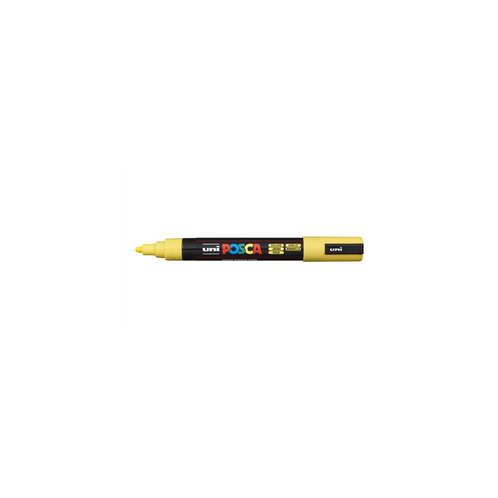 Dekormarker 1,8-2,5mm, Uni Posca PC-5M sárga