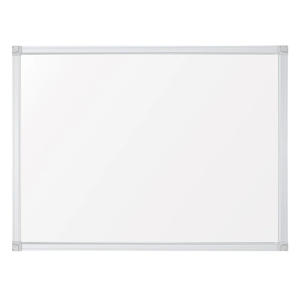Fehértábla mágneses alukeretes, zománcozott, antimikrobiális 90x120cm, ValueLine Franken